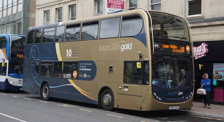 Stagecoach West Scania N230UD ADL Enviro400 15857 Gold
